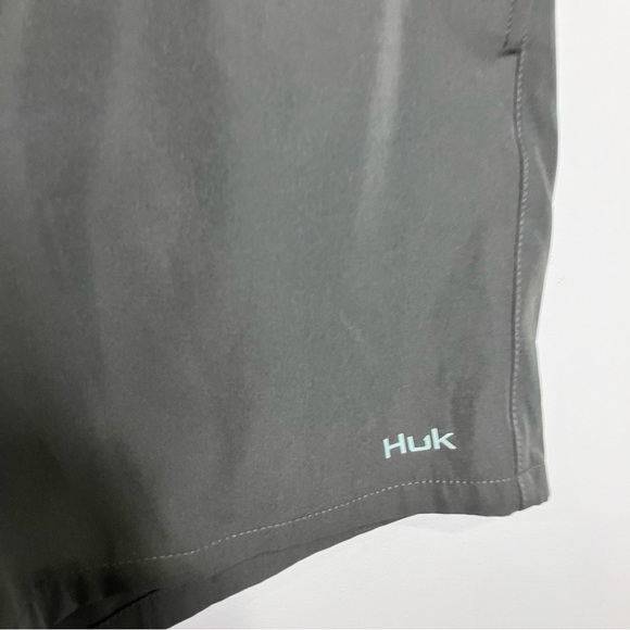 Huk Pursuit Volley Swim Shorts gray size medium - Picture 3 of 8
